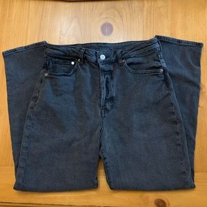 H&M Black Mom Jean